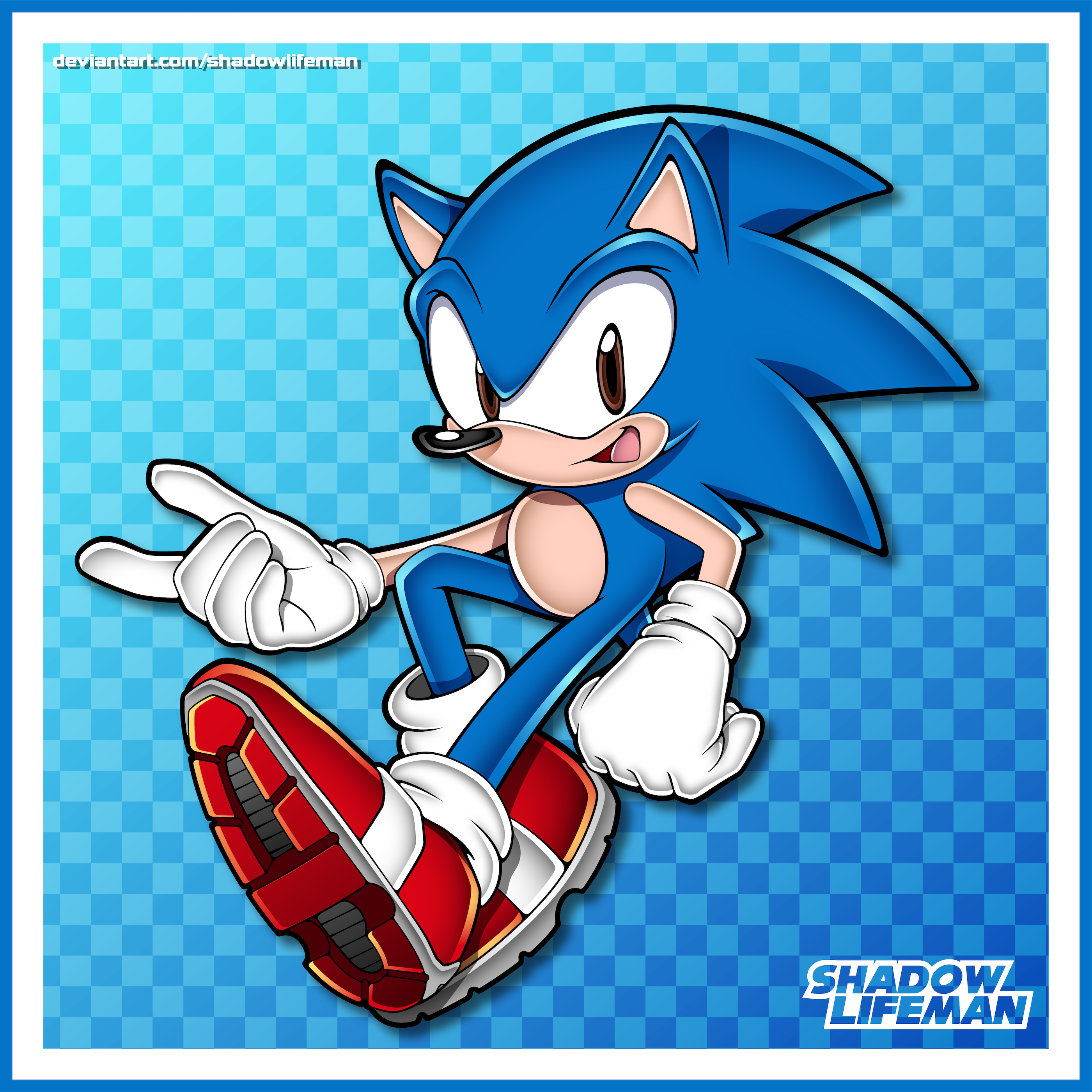 Sonic Adventure 2 - Sonic the Hedgehog by ShadowLifeman on DeviantArt