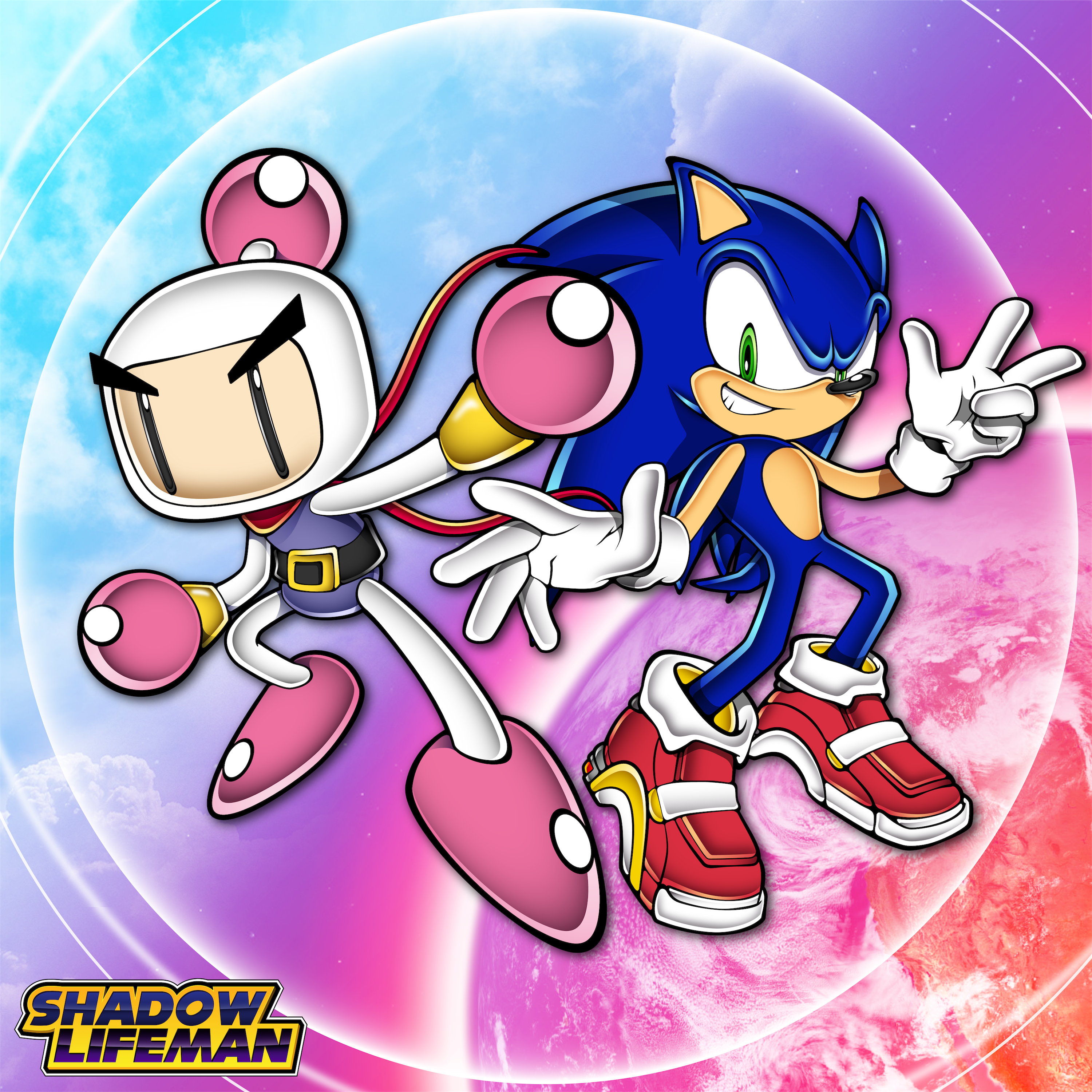 Sonic and Shadow - Sonic Adventure 2 by ShadowLifeman on DeviantArt