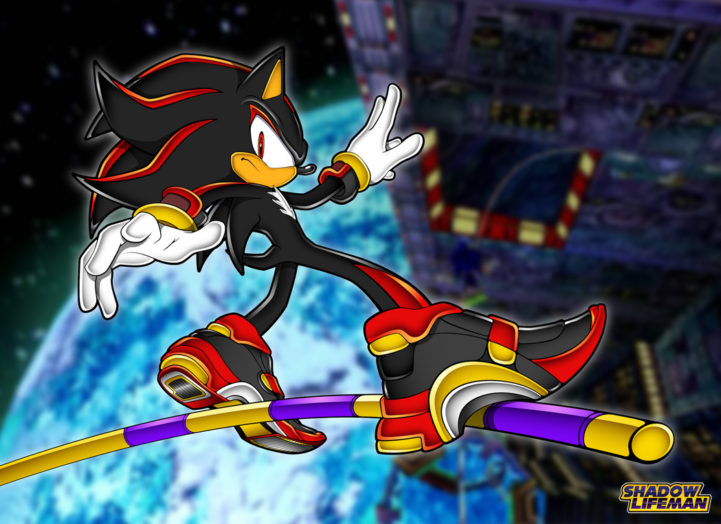 Shadow the Hedgehog Soap Shoes by ShadowLifeman on DeviantArt
