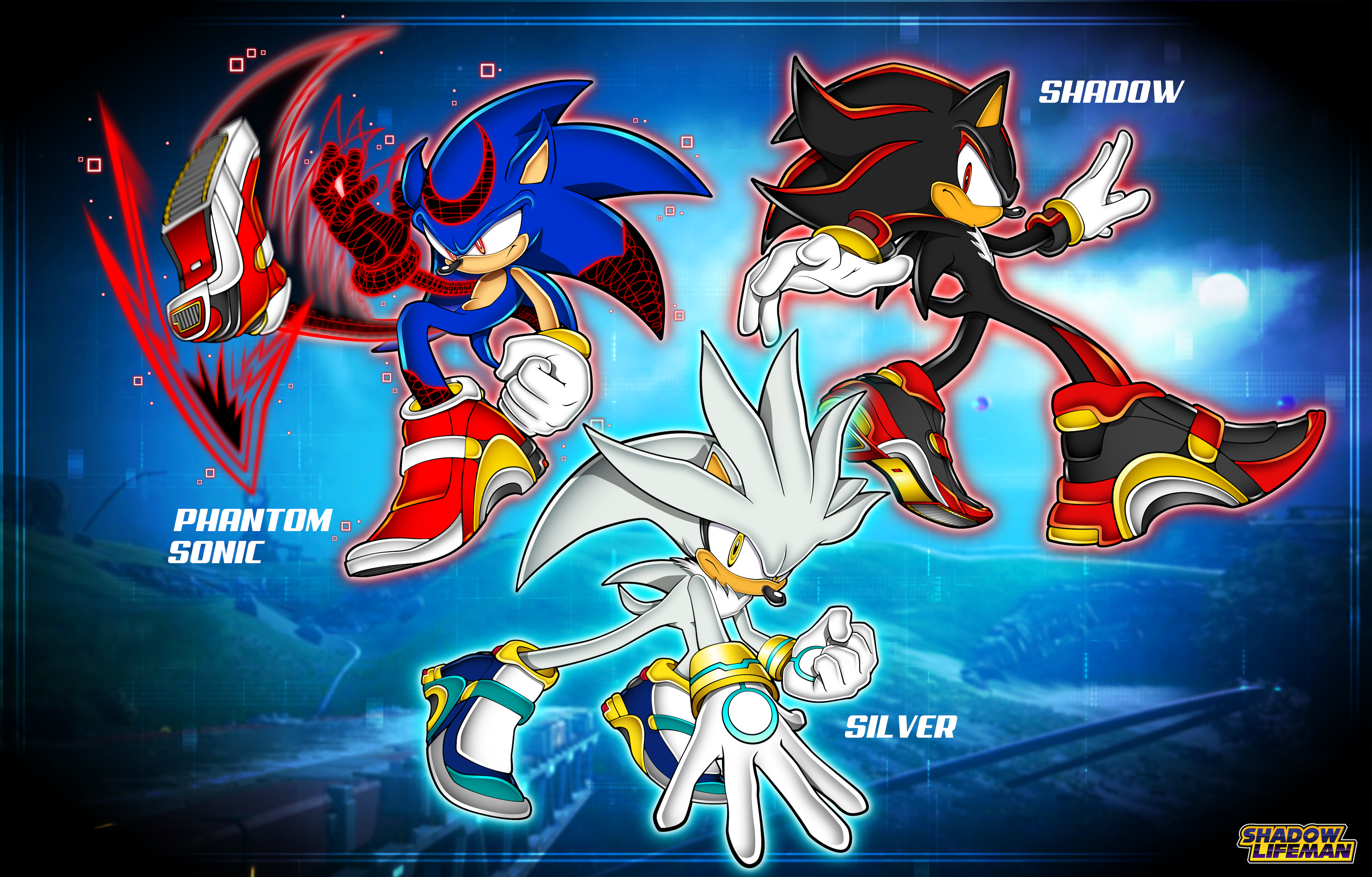 Super Sonic 3 - SA Style by Sonicguru on DeviantArt