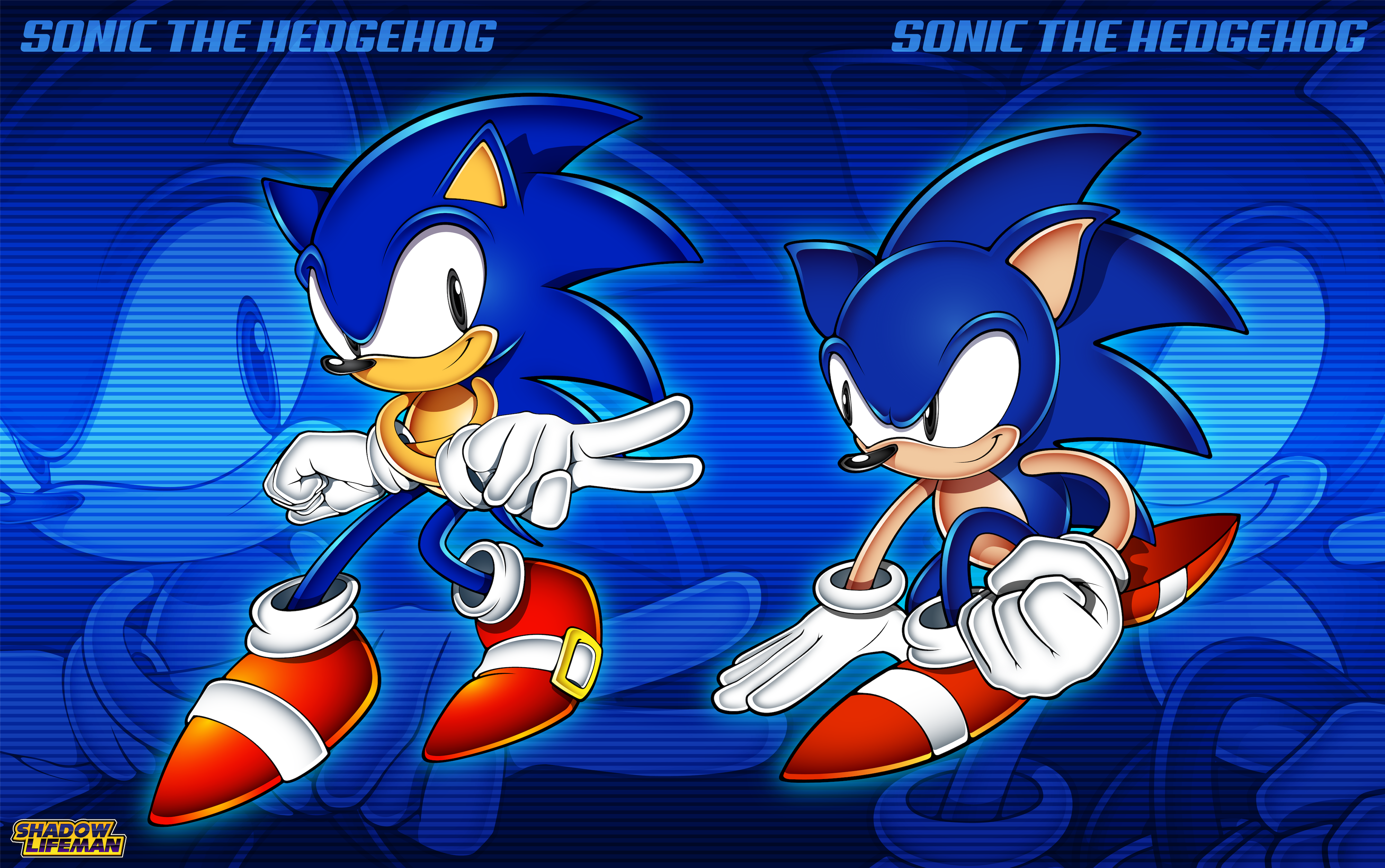 Sonic and Shadow (Sonic Channel 2022) by SKCollabs on DeviantArt