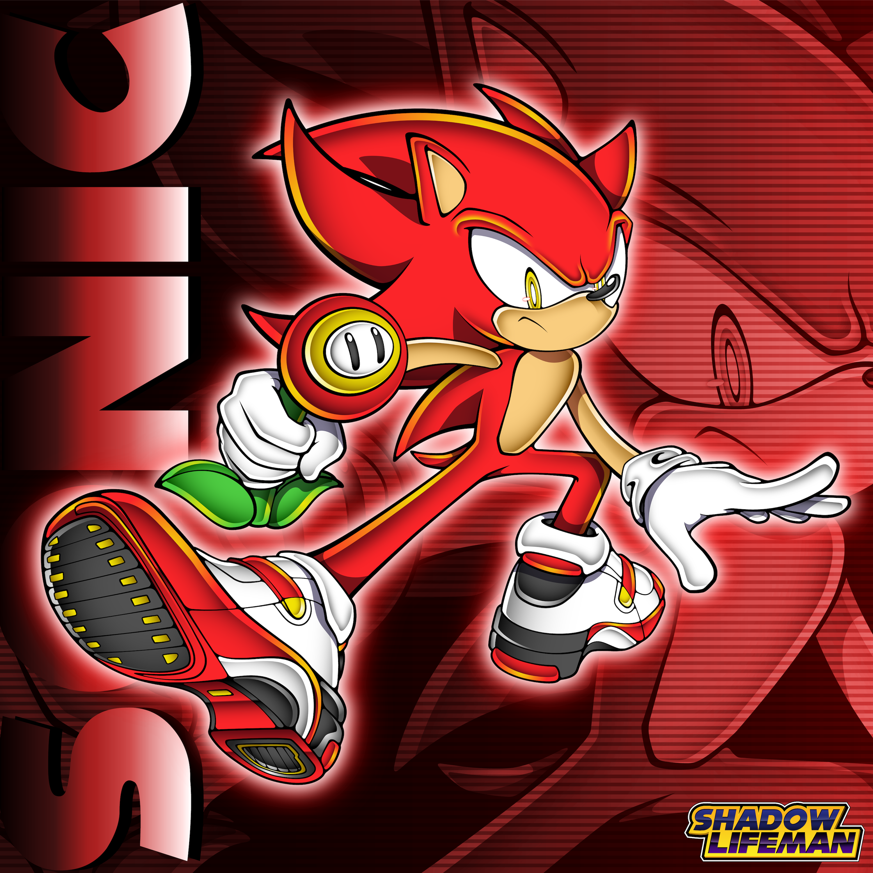 Sonic 3 and Knuckles SpriteRedraw by GonzArtCortez on DeviantArt