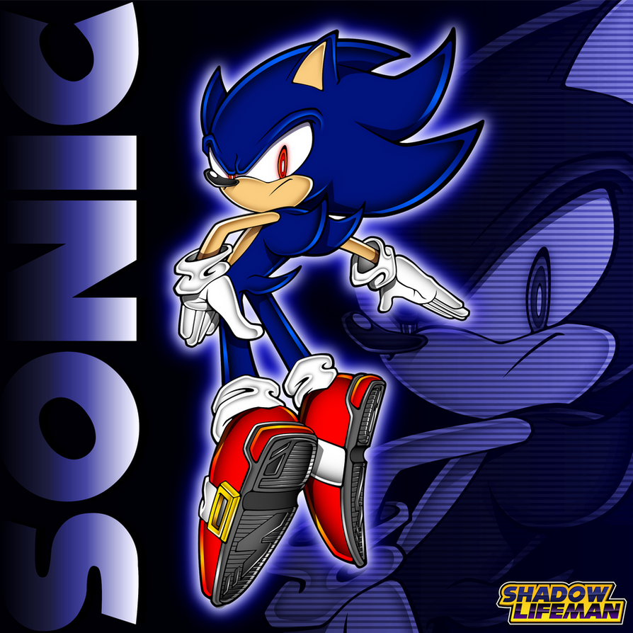 Dark Super Sonic (AU) by ShadowLifeman on DeviantArt