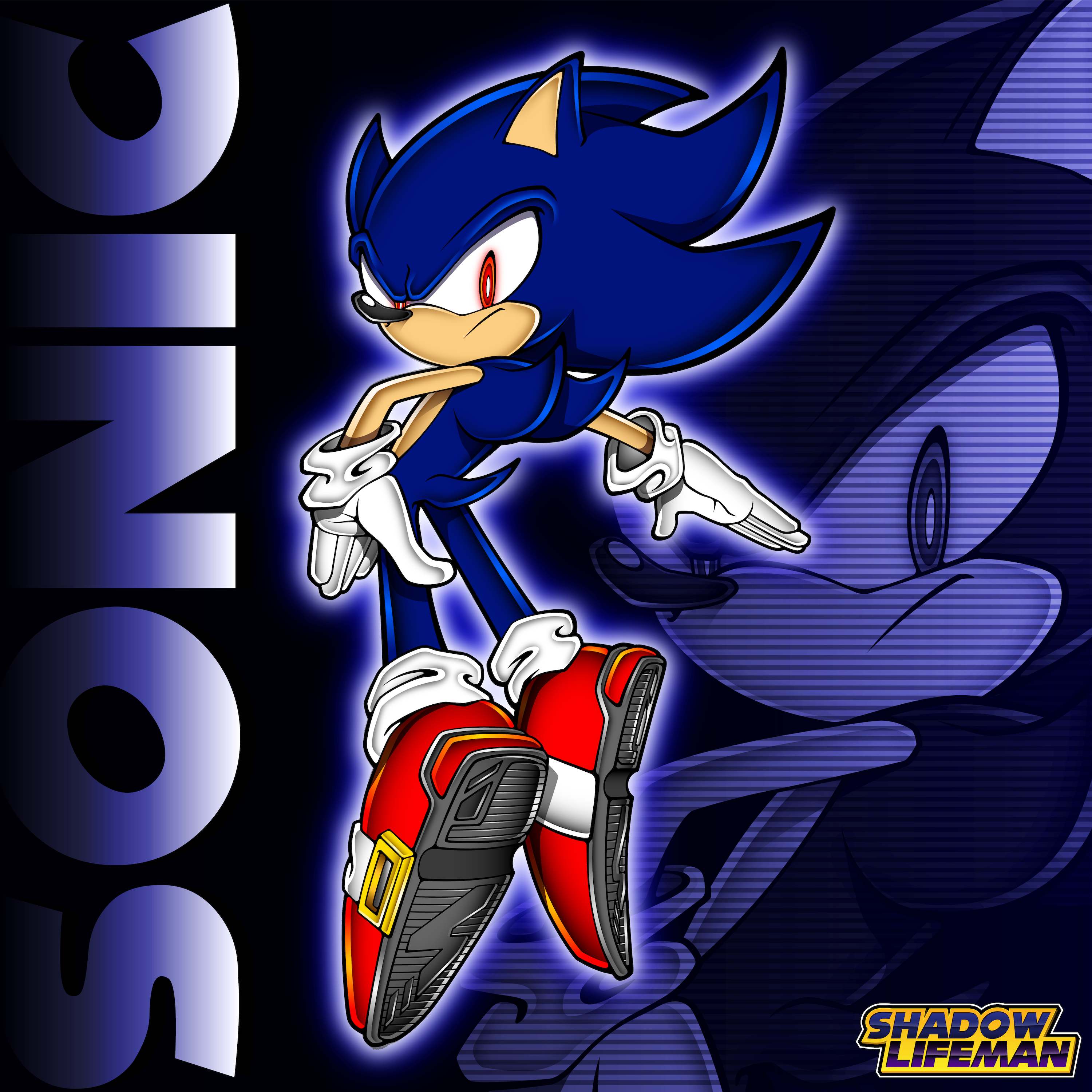 Custom Themes: Dark Sonic/Dark Super Sonic 