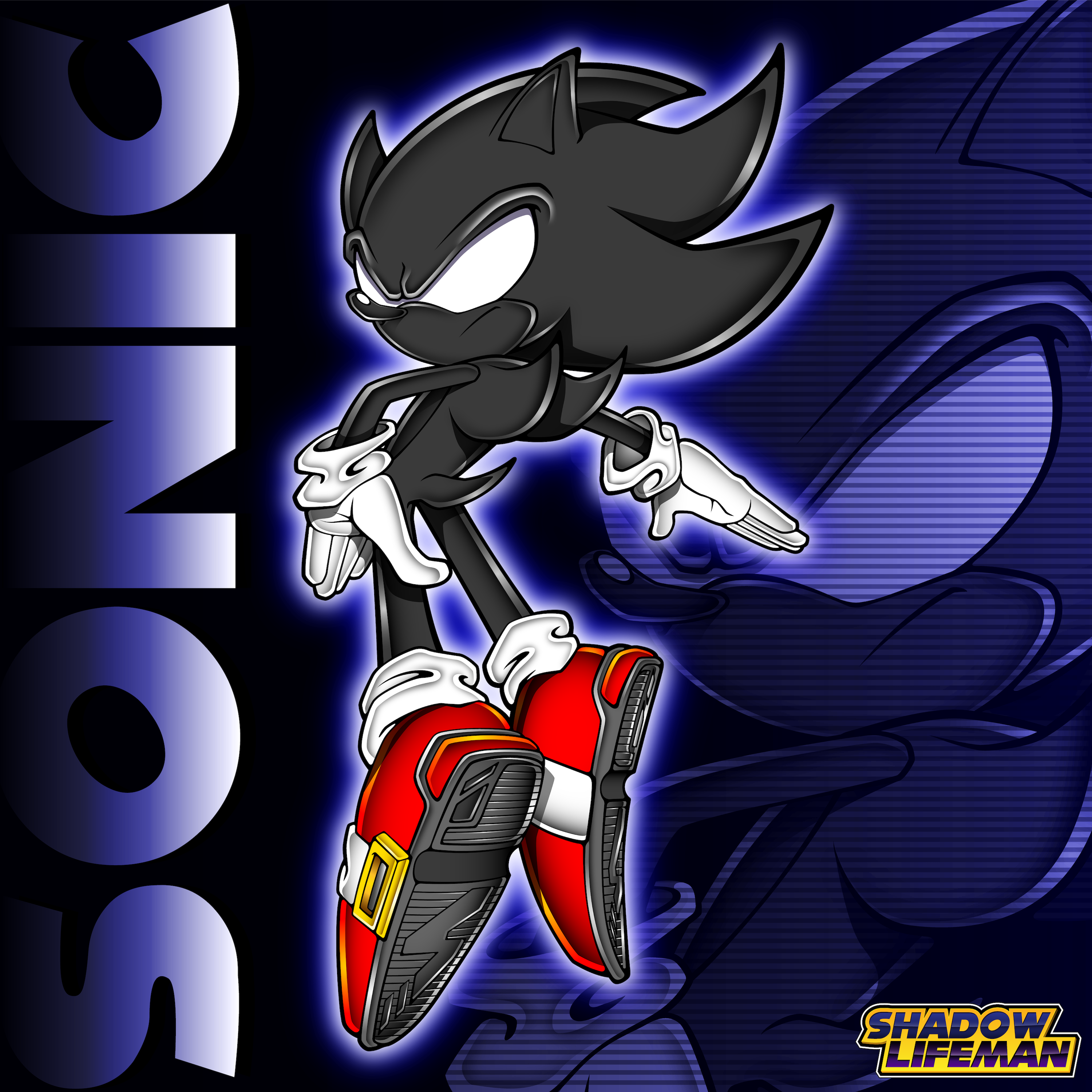 Sonic x remake dark sonic by alissVamphog1823 on DeviantArt