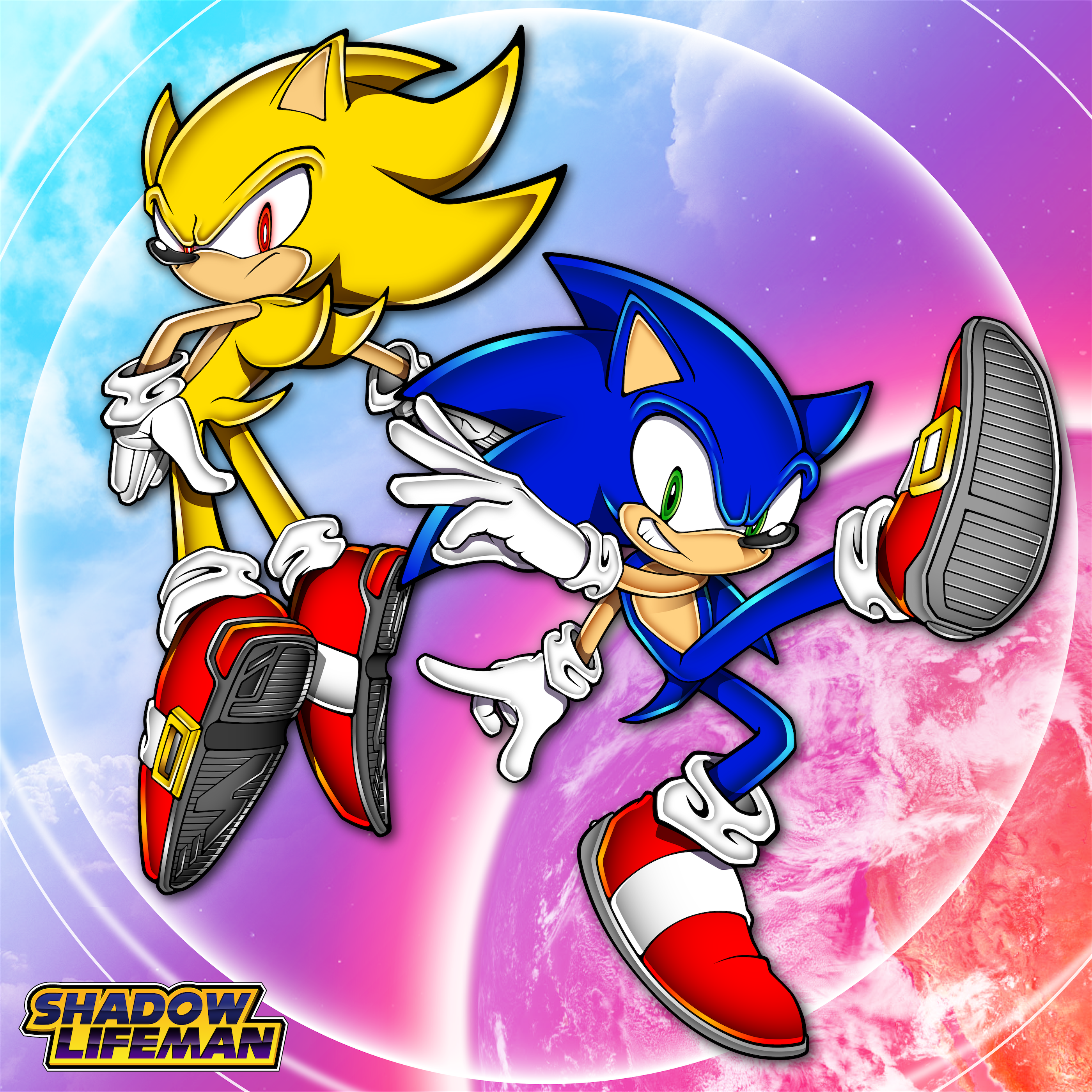 Super Sonic 2 (Classic) - Sonic Frontiers by ShadowLifeman on DeviantArt