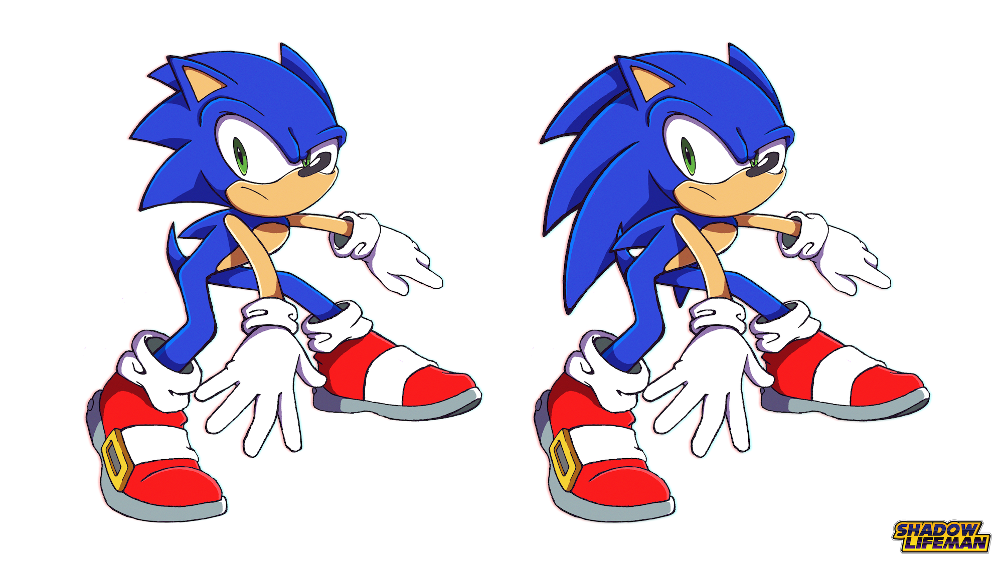 Sonic Deviantart Textures Sonic by ShadowLifeman on DeviantArt