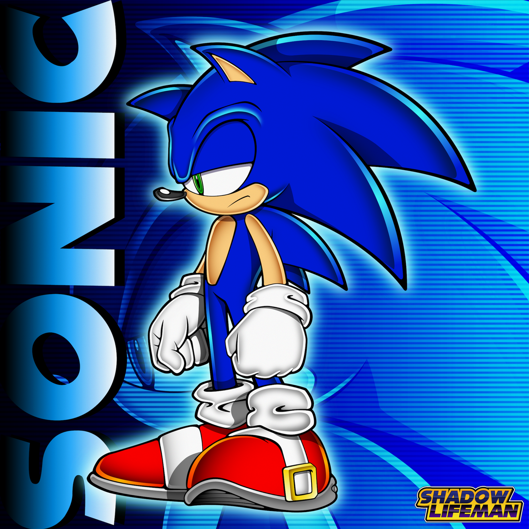 Super Sonic 2 - Sonic Frontiers by ShadowLifeman on DeviantArt