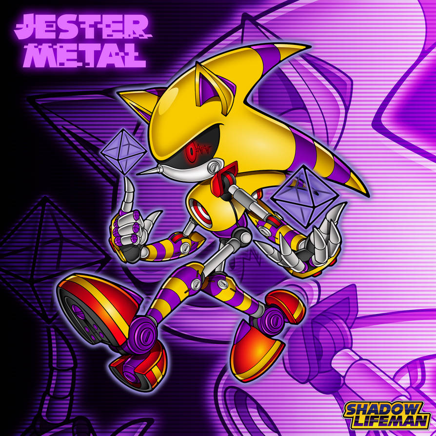 Comm - HyperDragoonHx - Jester Metal Sonic by ShadowLifeman on DeviantArt