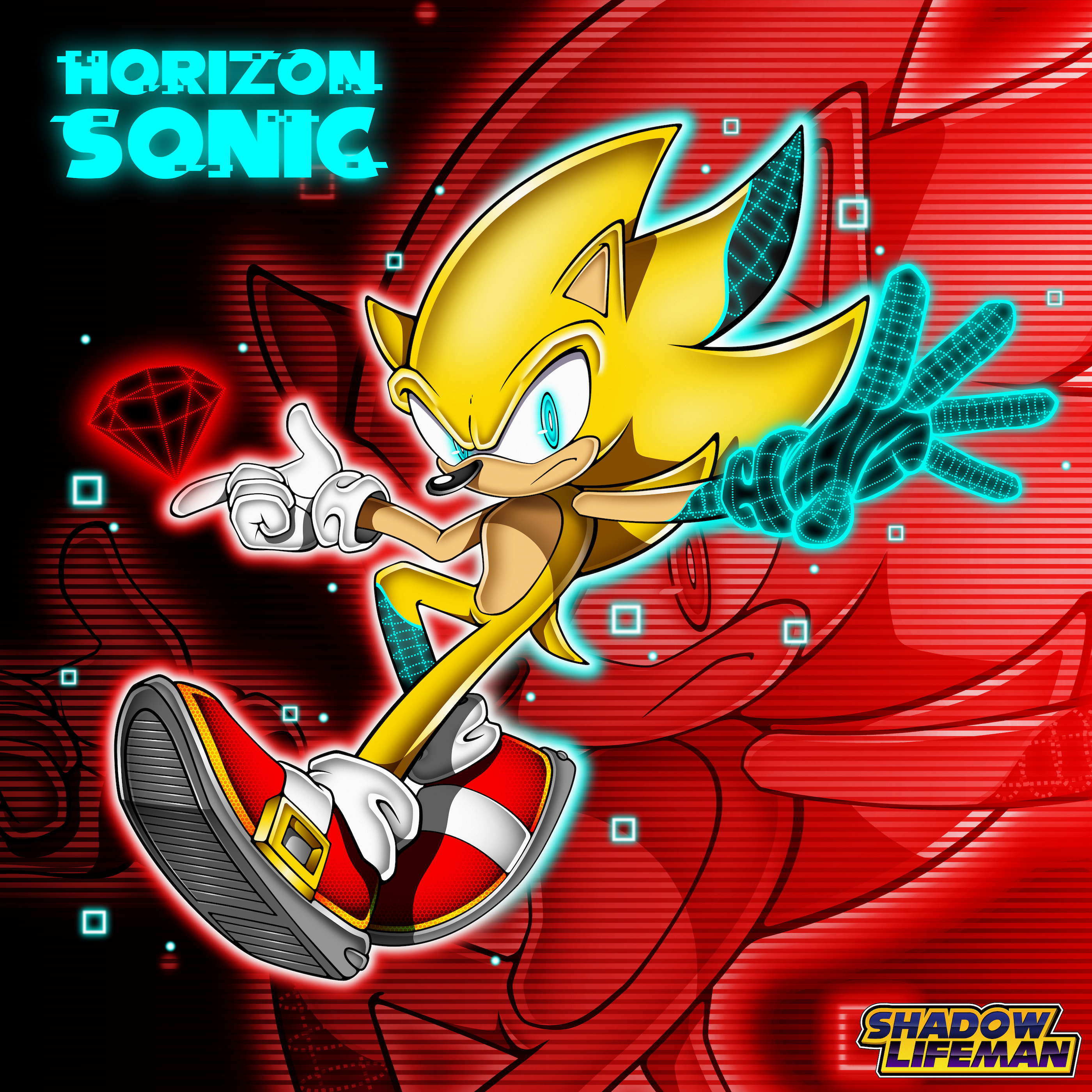 Super Sonic 2 (Classic) - Sonic Frontiers by ShadowLifeman on DeviantArt