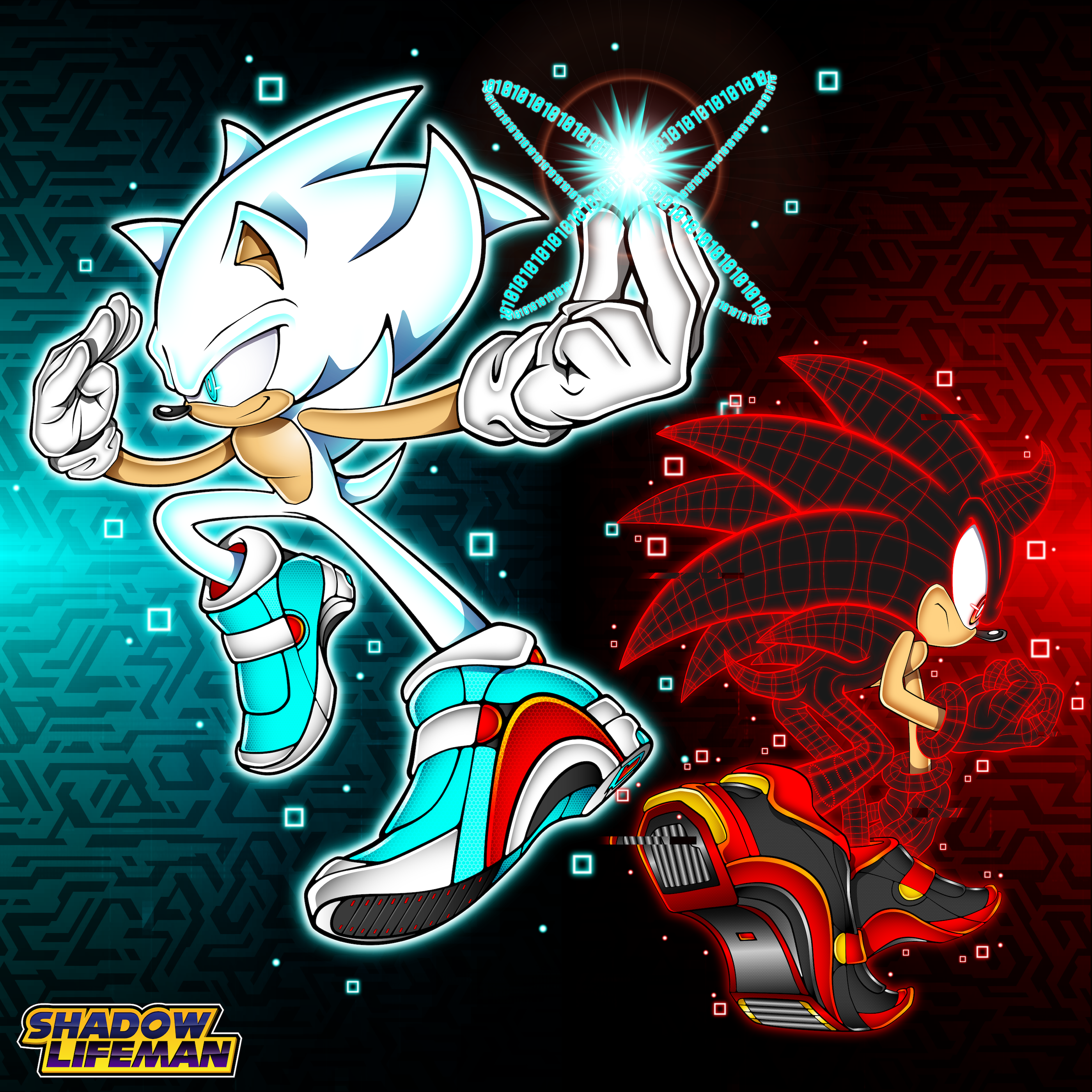 Super Sonic 2 - Sonic Frontiers by ShadowLifeman on DeviantArt