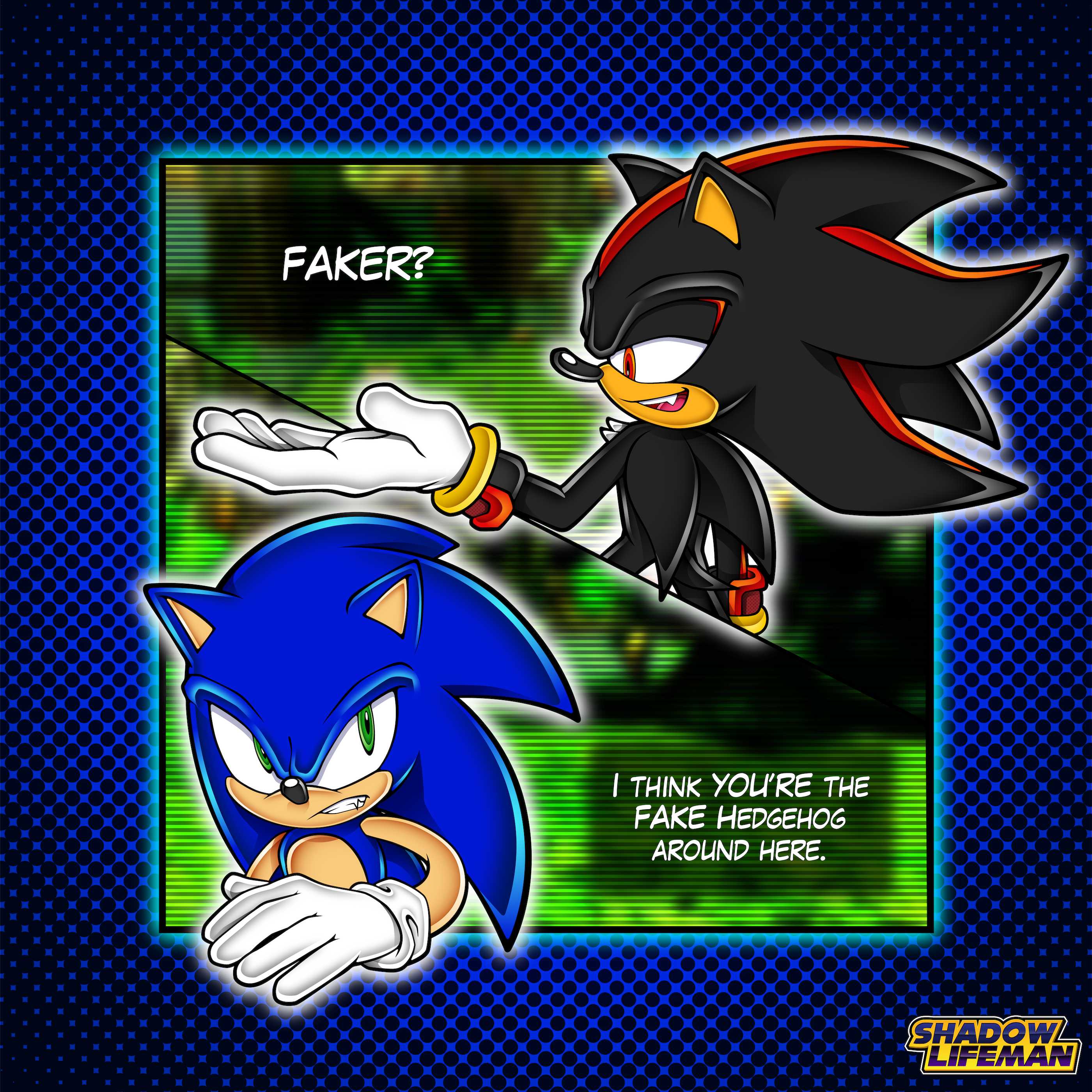 Hyper Sonic Hyper Shadow sonic adventure-2 by Sonic-fanart-guys on  DeviantArt