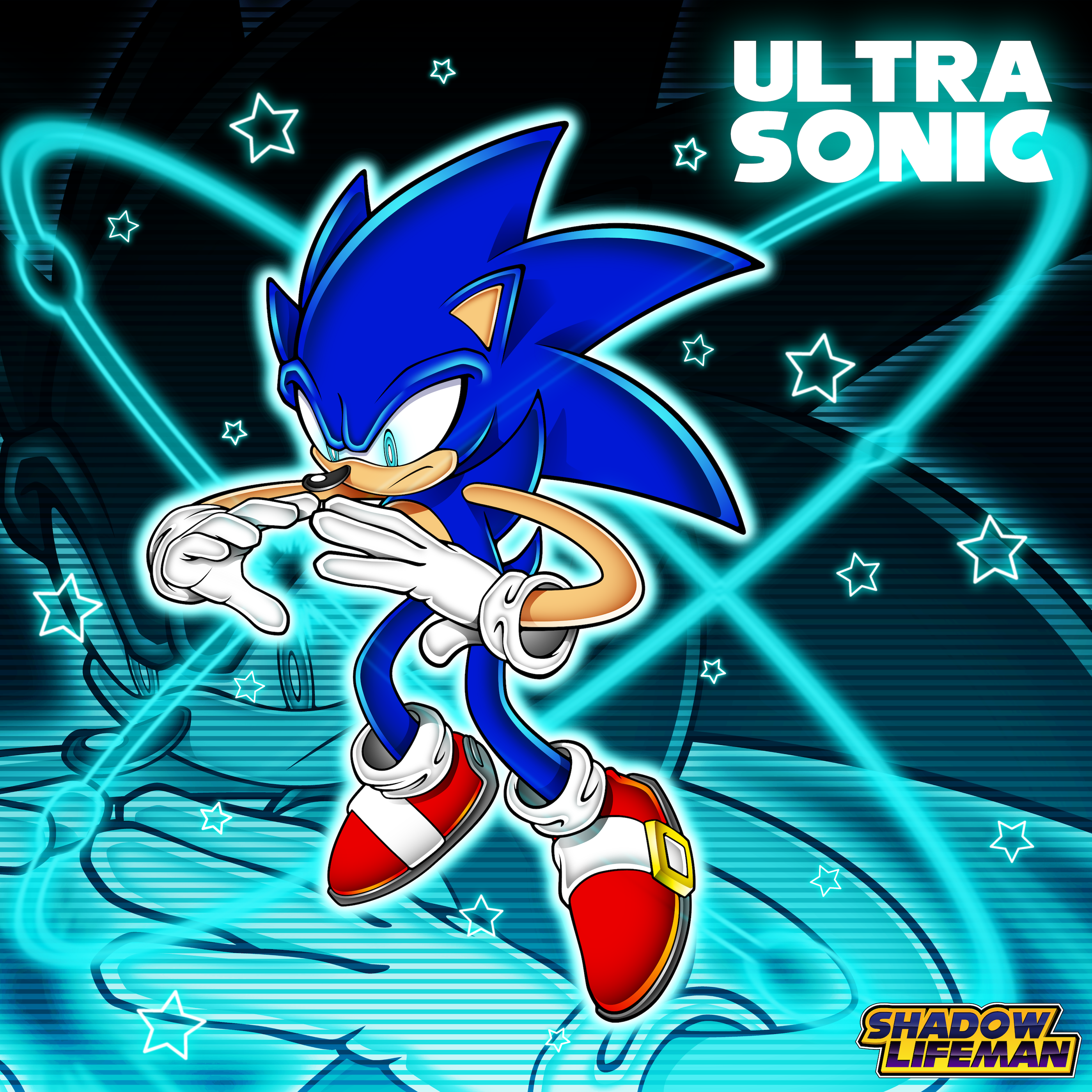 Super Sonic 2 - Sonic Frontiers by ShadowLifeman on DeviantArt