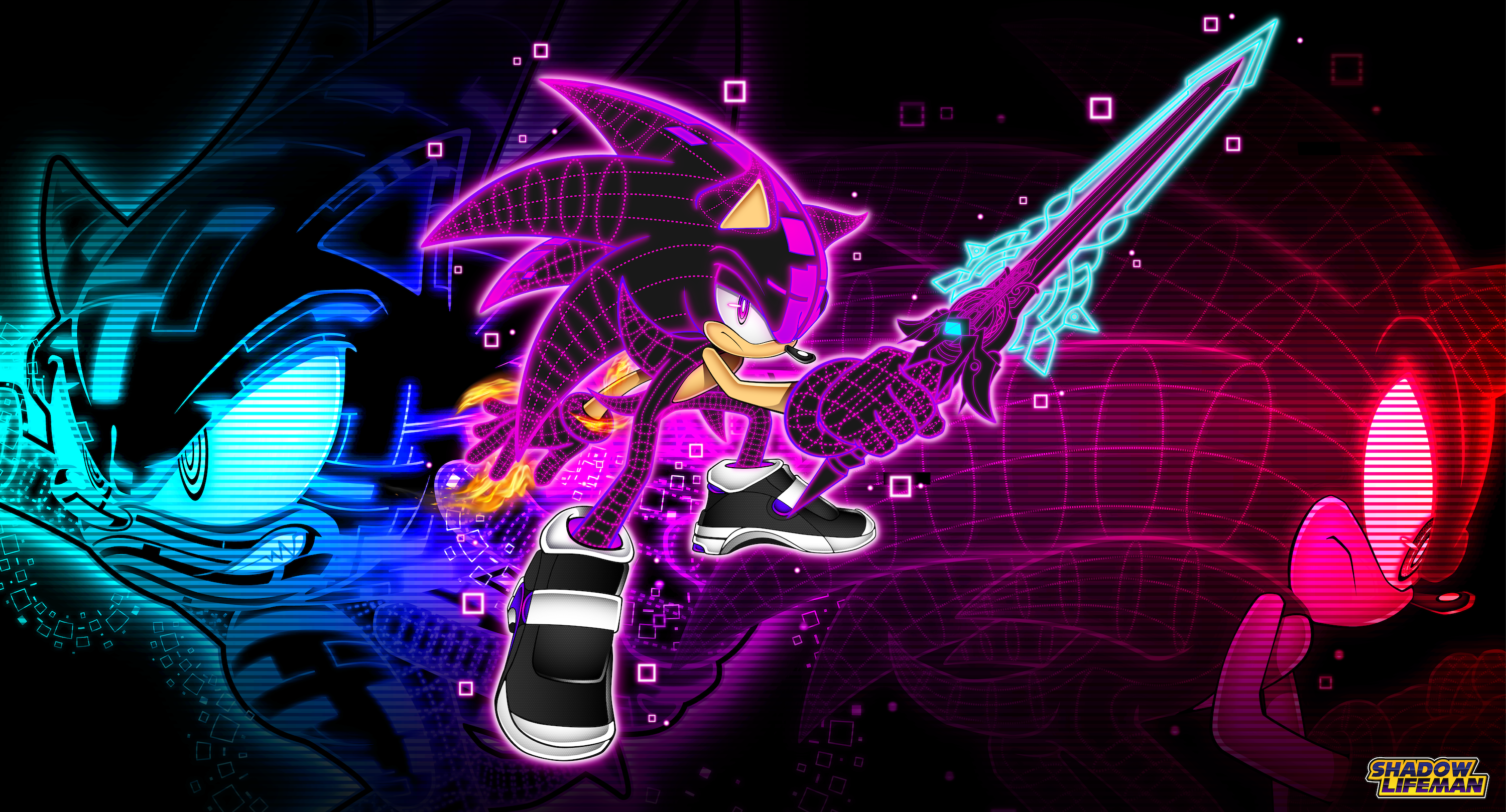 Super Sonic 2 - Sonic Frontiers by ShadowLifeman on DeviantArt