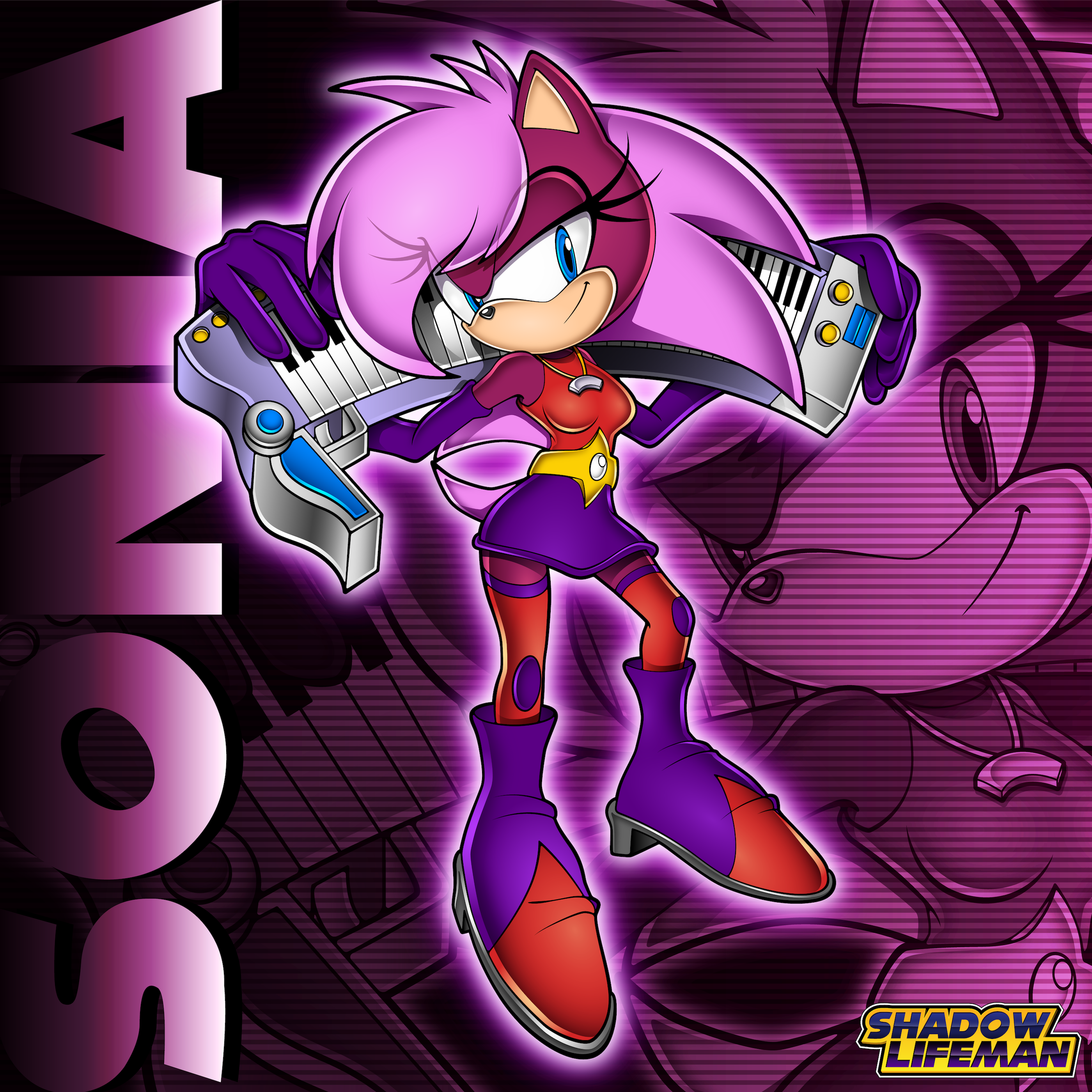 Dark Sonic (Sonic X) by ShadowLifeman on DeviantArt