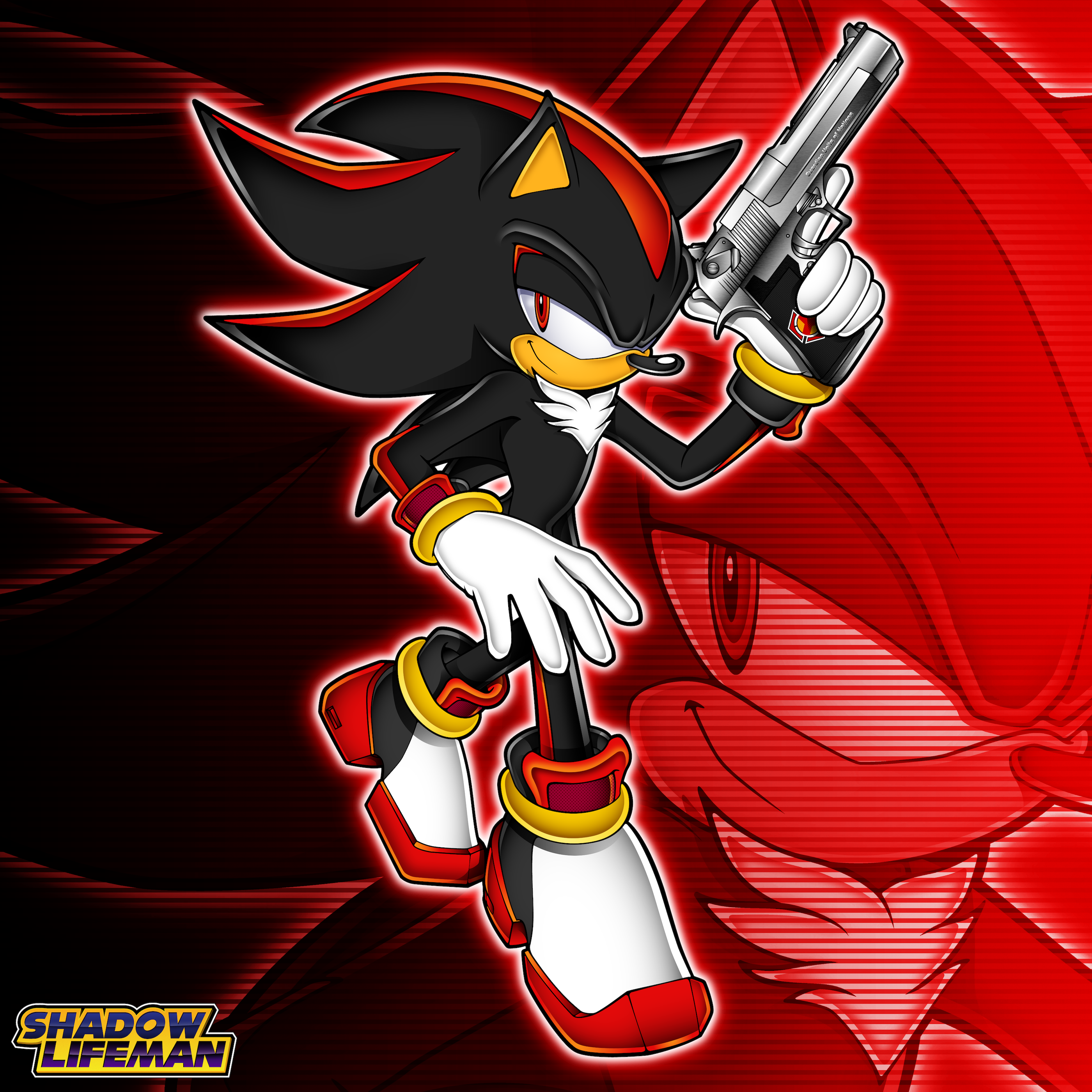 Shadow the hedgehog by loh0k on DeviantArt