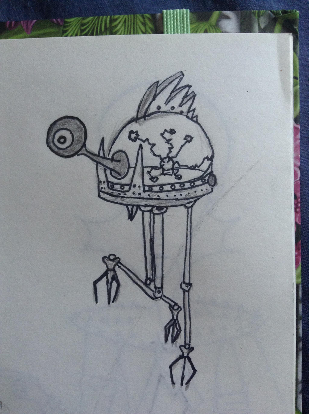 Draw R Brain Bot Brainbot by Arathelightningqueen on DeviantArt