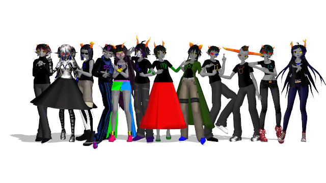 3d Model Homestuck R 18 mmd Homestuck by kiokara on DeviantArt