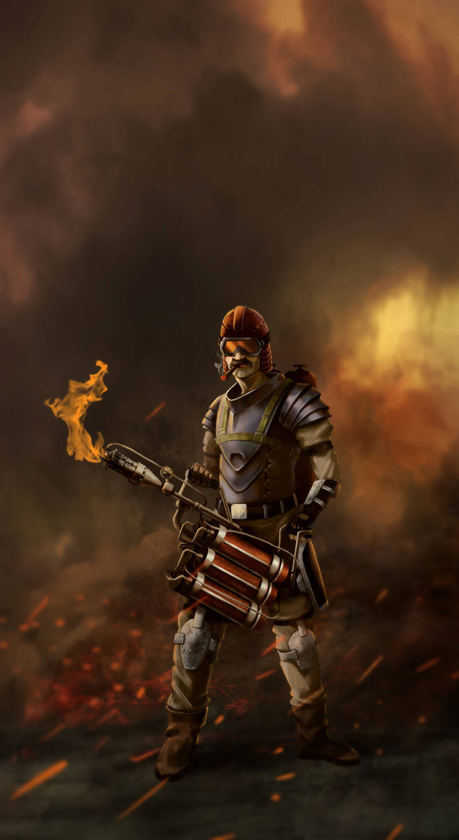 Pyromancer by BioRobot91 on DeviantArt