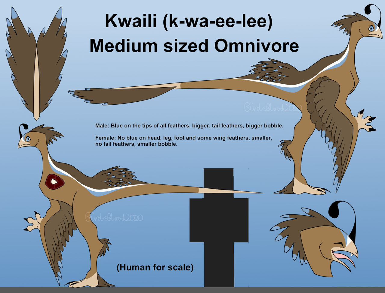 Kwaili - Creatures of Sonaria by Birdsblood on DeviantArt