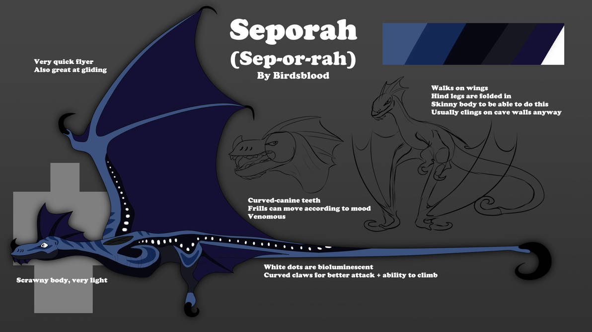Septhirah - Creatures of Sonaria concept by Birdsblood on DeviantArt