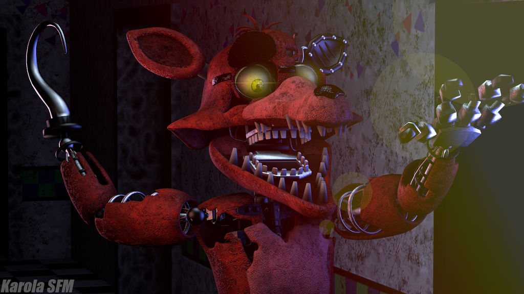 Withered Foxy by KarolaSFM on DeviantArt