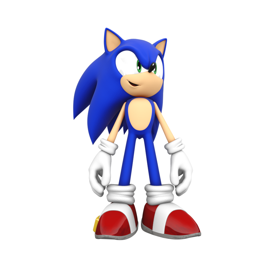 Sonic Looking by tay678999 on DeviantArt