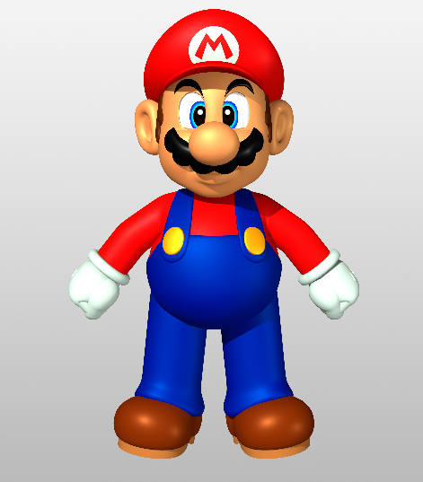 Mario Hd Rndr Mario NSMBW Render SM64 Recreation by tay678999 on DeviantArt