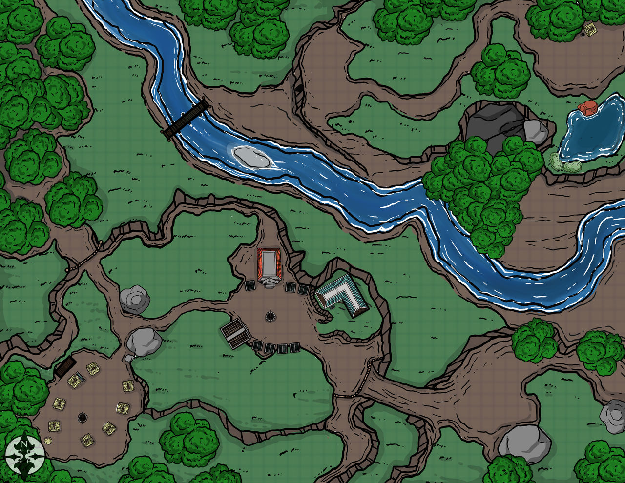 Small Town Map by SterariaComics on DeviantArt