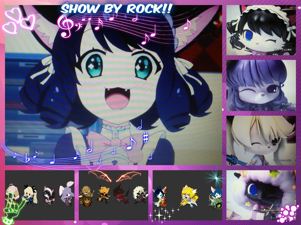 SHOW BY ROCK!! Collage