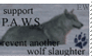 prevent wolf slaughter -stamp-