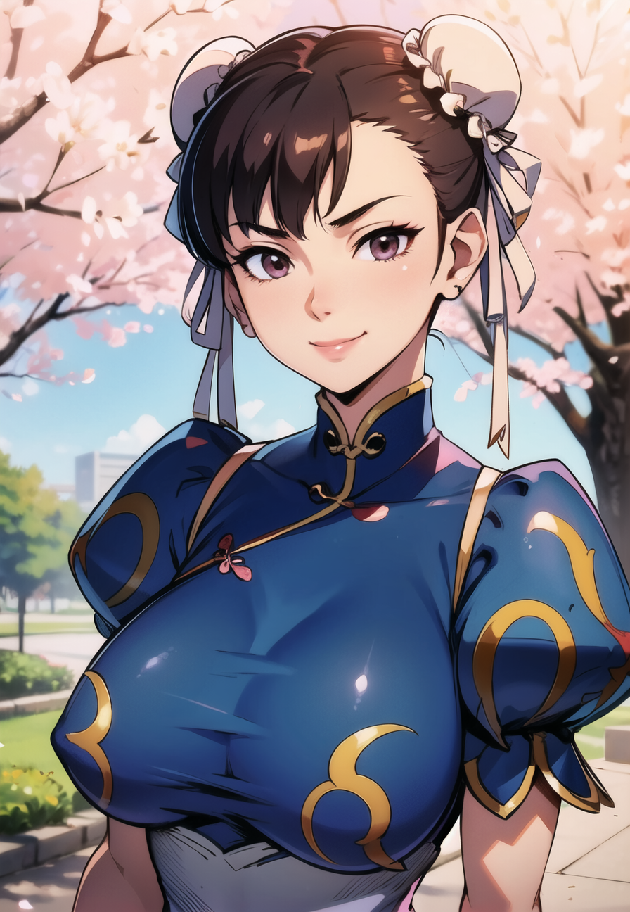Chung Li Cheacks Chun-Li Smile by HergieAI on DeviantArt