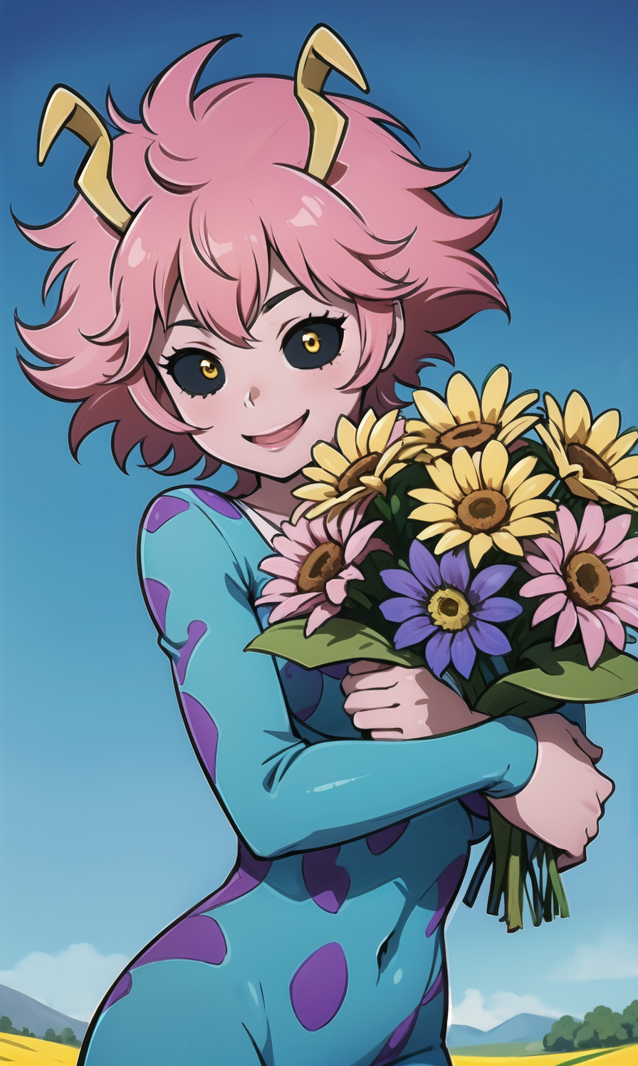 Mina Spring Mina Ashido - Spring Day by HergieAI on DeviantArt
