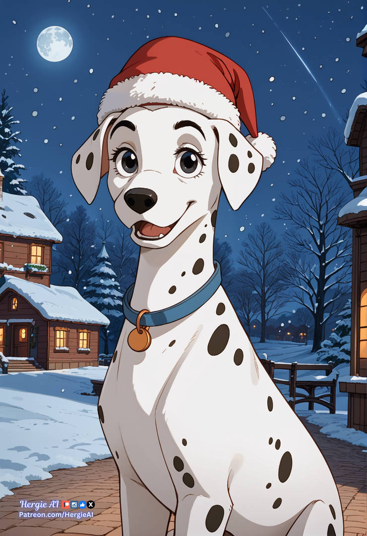 Perdita Perdita - Christmas Spirit! by HergieAI on DeviantArt