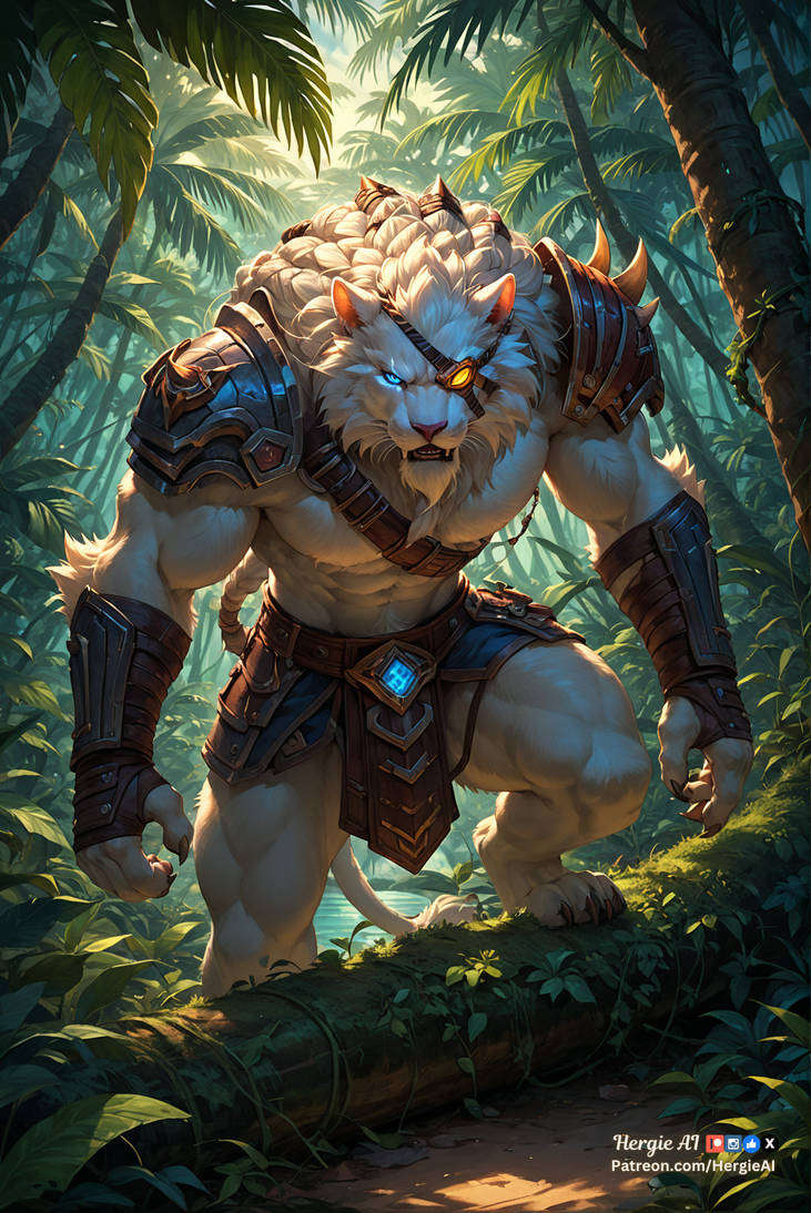 Rengar - League of Legends by HergieAI on DeviantArt
