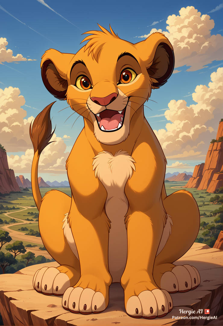 Ac Simba Simba - The Lion King by HergieAI on DeviantArt