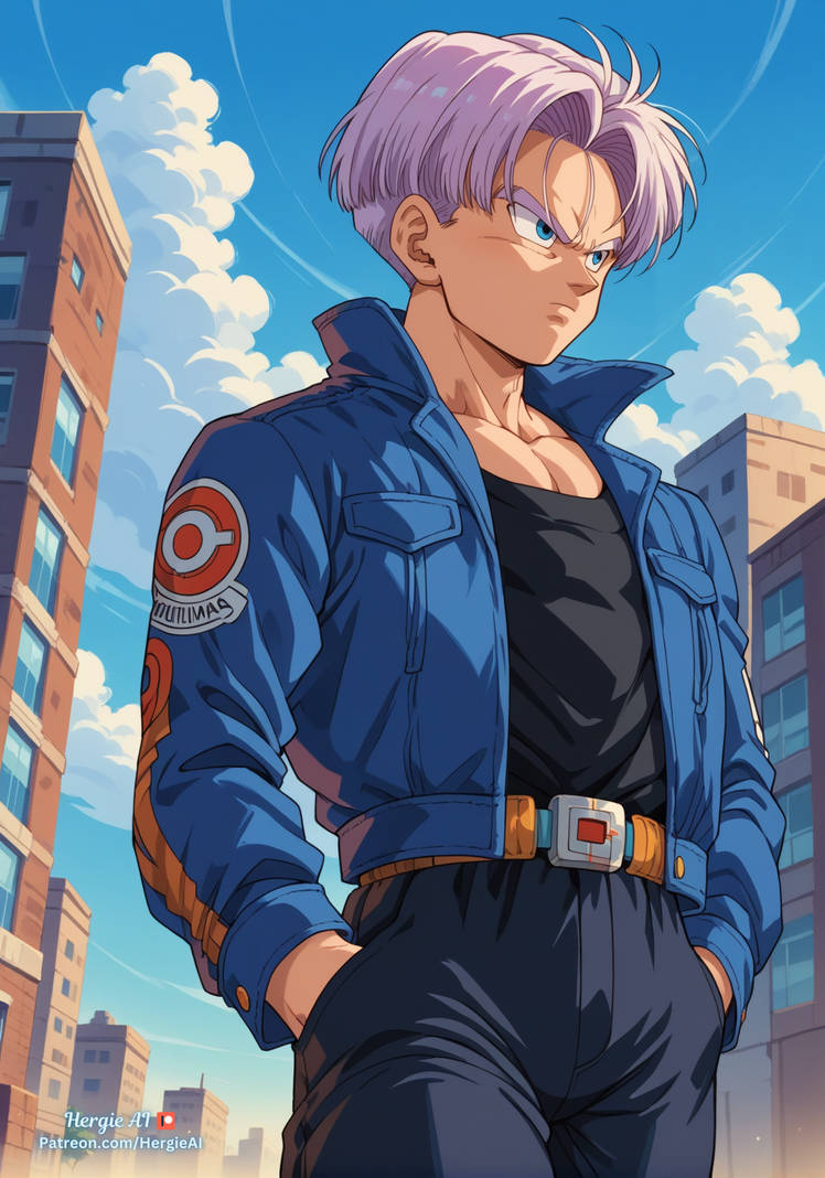 Trunks - Dragon Ball Z by HergieAI on DeviantArt