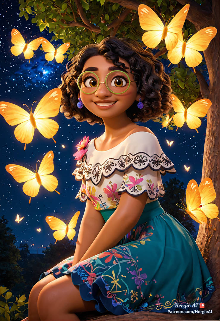 Mirabel Raphael Mirabel Madrigal - Disney's Encanto by HergieAI on DeviantArt