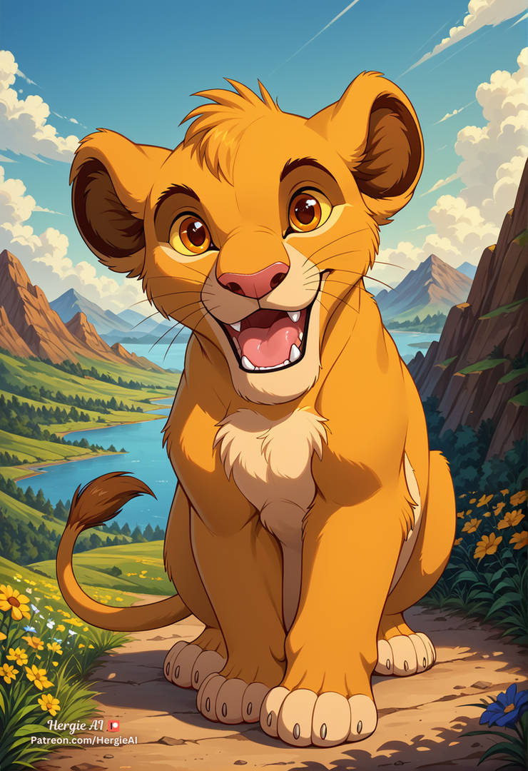 Ac Simba Simba - The Lion King by HergieAI on DeviantArt