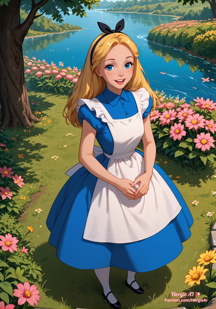 Alice Spring Ghost Alice In Wonderland - Spring Time! by HergieAI on DeviantArt