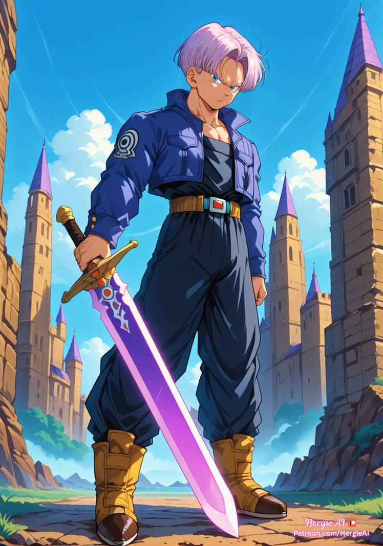 Trunks - Dragon Ball Z by HergieAI on DeviantArt