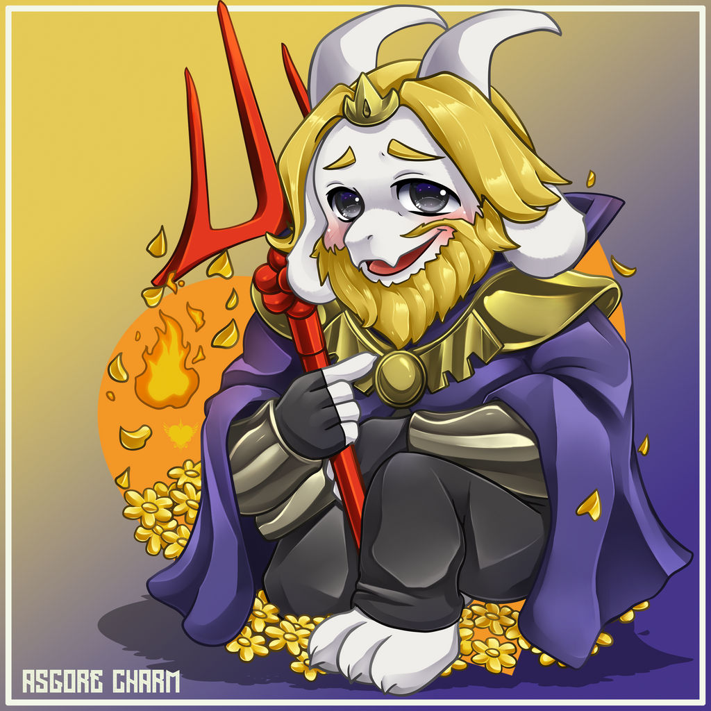 Asgore Dreemurr Undertale by SoulGemArt on DeviantArt