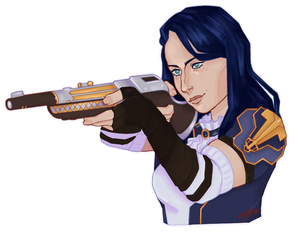 caitlyn (arcane) by foliea on DeviantArt