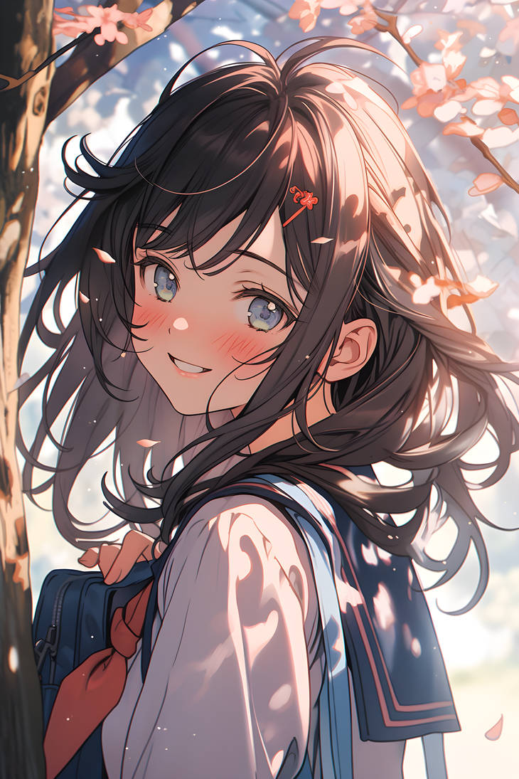 Cute Anime Girl With Brown Hair By MaoneDesigns On DeviantArt cute-anime-girl-with-brown-hair-by-maonedesigns-on-deviantart