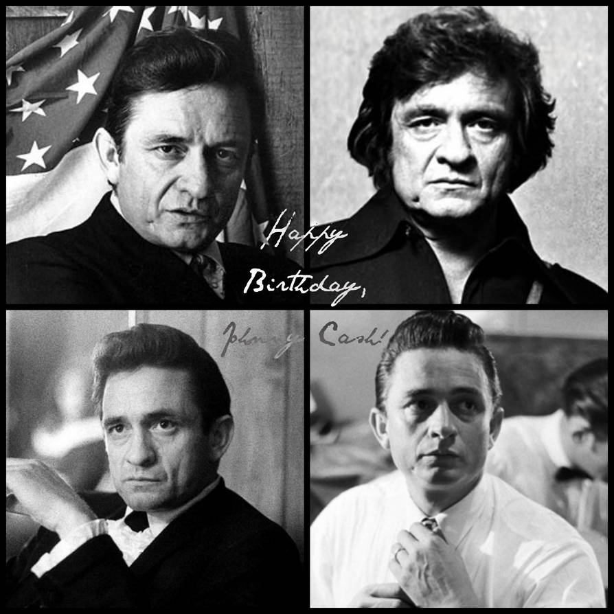 Happy Birthday, Johnny Cash! by fandom-in-reverse on DeviantArt