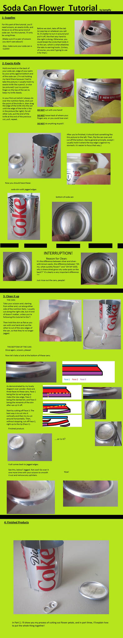 Soda Flower tutorial pt 1 by kampfly