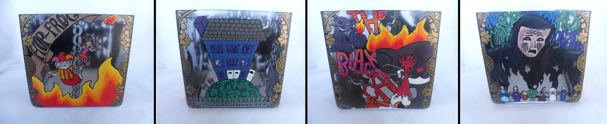 Edgar Allan Poe Vase by kampfly Edgar Allan Poe Vase by kampfly