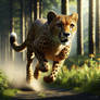 Cheeta on the run