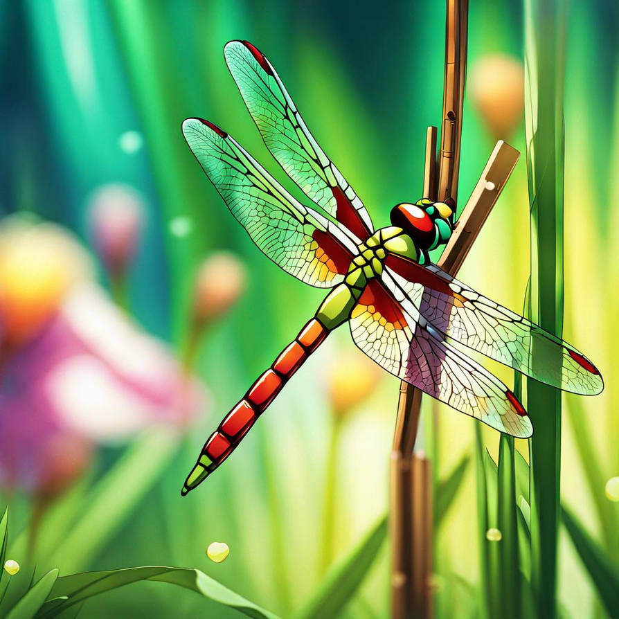 A Dragonfly by IceRain007 on DeviantArt
