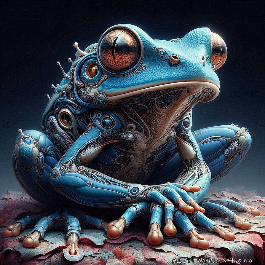 Alien Frog - series 2 by IceRain007 on DeviantArt